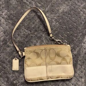 mini Coach wristlet